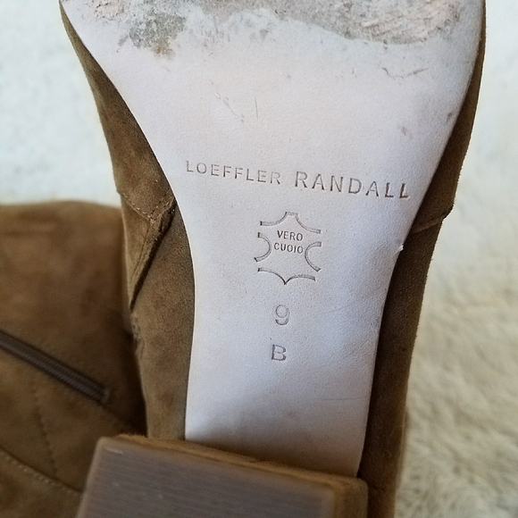 Loeffler Randall Cacao Isla Slim Ankle Booties - Picture 10 of 14